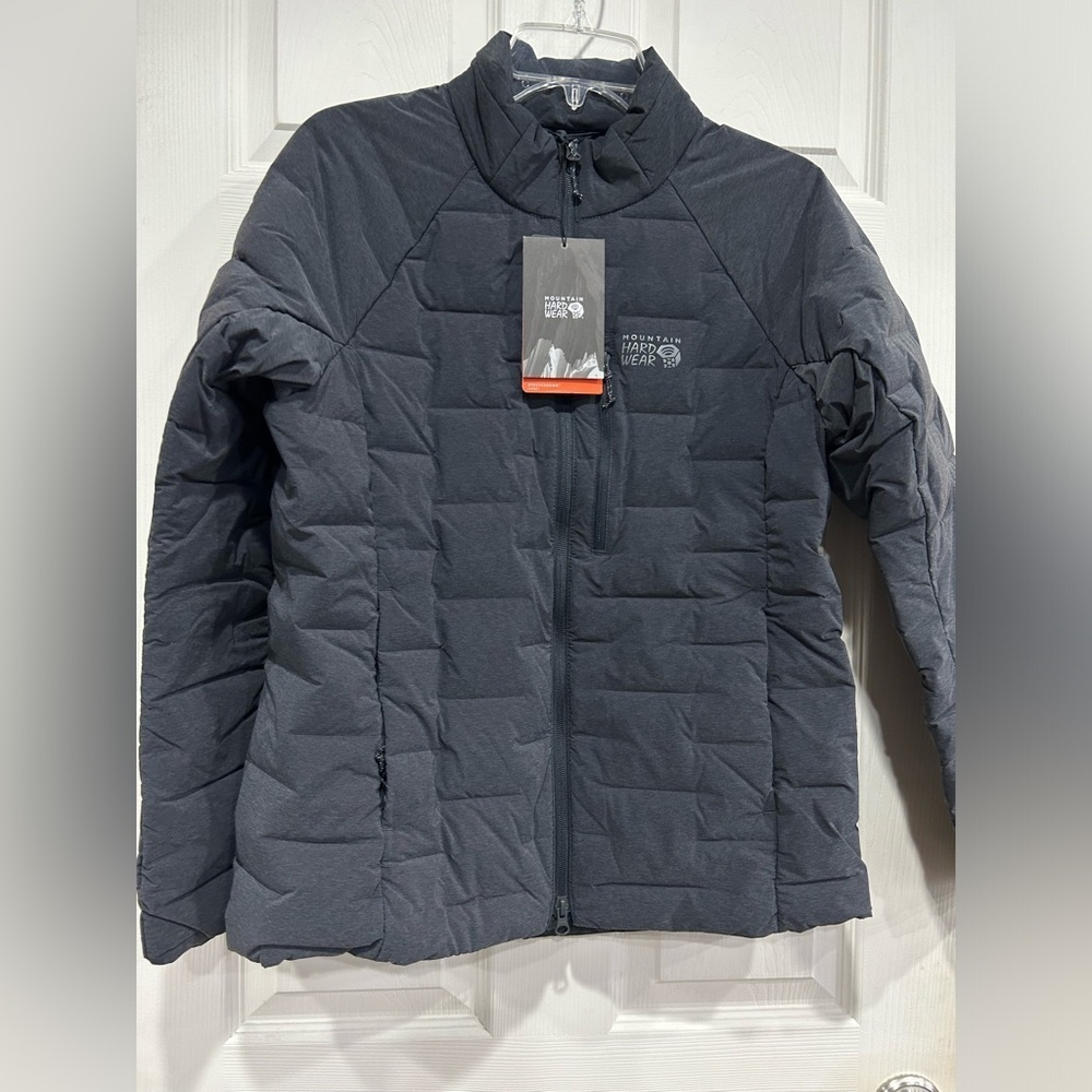 Mountain Hardwear Women's M Medium Stretchdown Down Jacket Light Black NWT